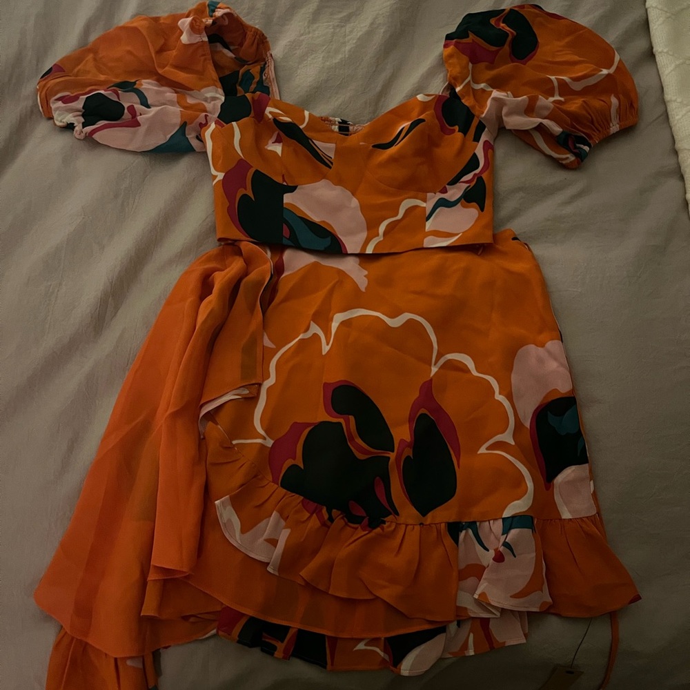 Reformation blouse and skirt set